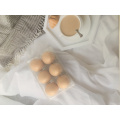 Disposable plastic blister clamshells egg tray  6 eggs packers duck eggs packers 6 cells